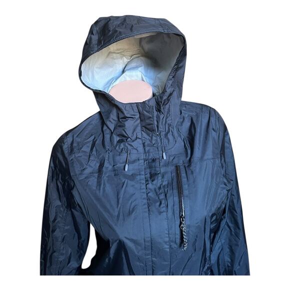L.L.Bean Trail Model Black Rain Jacket extra small waterproof lightweight coat - Picture 8 of 12